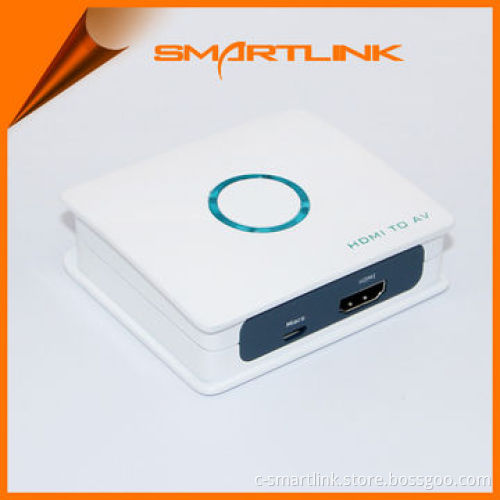 HDMI to AV Converter, Replacement with HDMI 1.3 and HDCP, 5V DC Power Supply